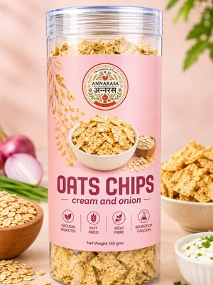 Cream & Onion Oats Chips